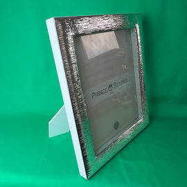 Greek Orthodox Wedding Stefana Display Frame WSFL02 SIlver White