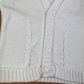 Pex Boys Cardigan White Braylon