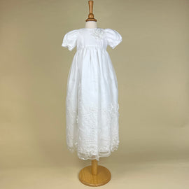 Pretty Princess Christening Gown White 2410