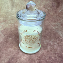 Vanilla Scented Candle Hope Happiness Love Life Luck TF1417