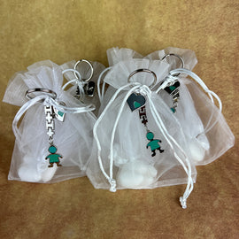 FB1KR02 Christening Favours Bonbonieres White