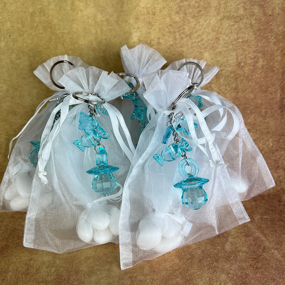 FB1KR05 Christening Favours Bonbonieres White