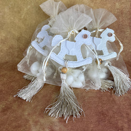 FB1RH2 Christening Favours Bonbonieres Ivory