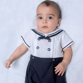Sarah Louise Romper 011875 Worn By Baby