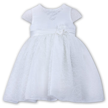 070058 Sarah Louise Party Dress White