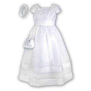 9440 Sarah Louise Holy Communion Dresses White