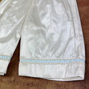 Angels And Fishes Boys Christening Romper George Ivory Blue