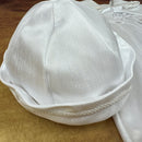 Angels And Fishes Boys Christening Romper Little Prince White