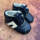 Baby Chic Baby Boys Soft Shoes Navy Blue BC101