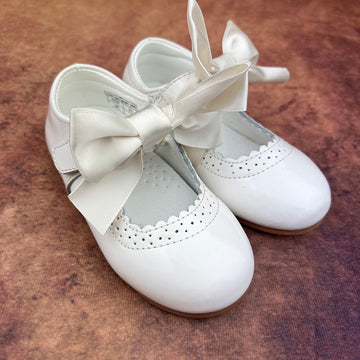 Beau Kid Girls Shoes Ivory Mary Jane