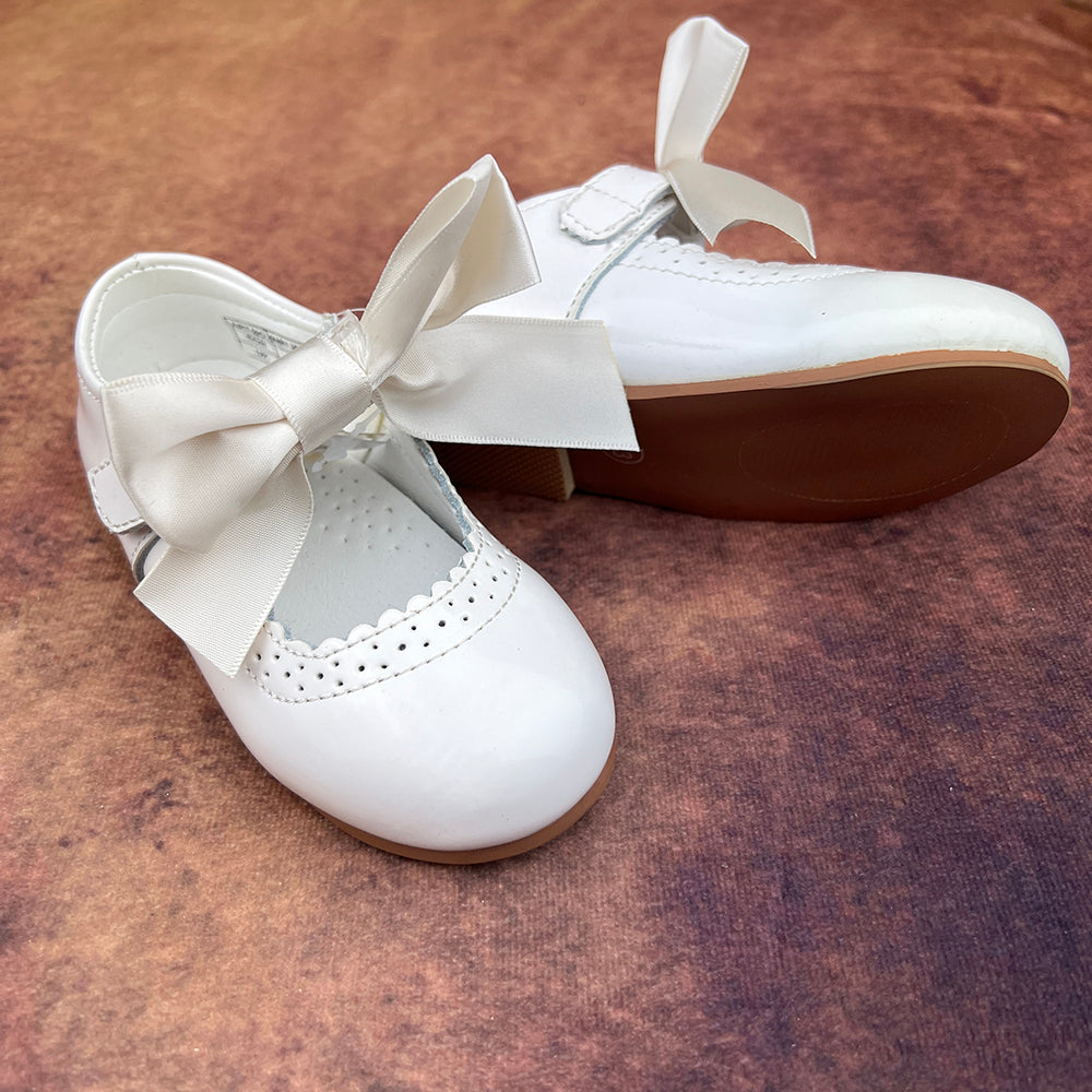 Beau Kid Girls Shoes Ivory Mary Jane