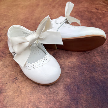 Beau Kid Girls Shoes Ivory Mary Jane