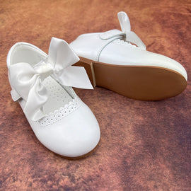 Beau Kid Girls Shoes White Mary Jane