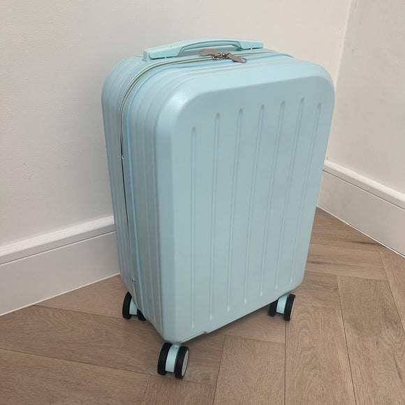 Blue Carry On Suitcase Greek Orthodox Christening Box