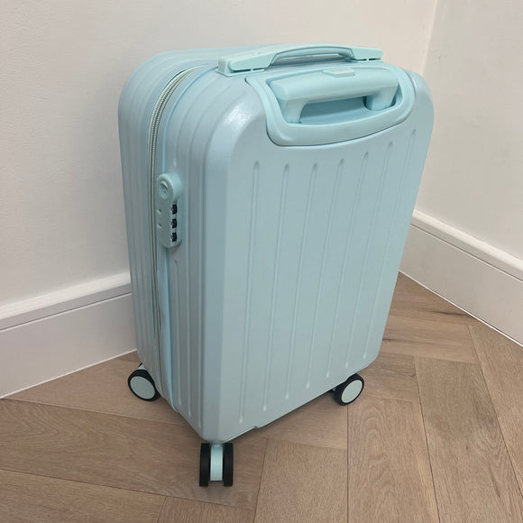 Blue Carry On Suitcase Greek Orthodox Christening Box