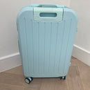 Blue Medium Checked Suitcase Greek Orthodox Christening Box