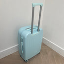 Blue Medium Checked Suitcase Greek Orthodox Christening Box