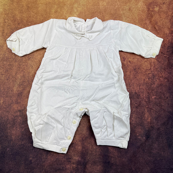 Bufi Christening Romper Set Ivory 8961