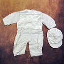 Bufi Christening Romper Set Ivory 8961