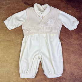 Bufi Romper Set Ivory 2828R