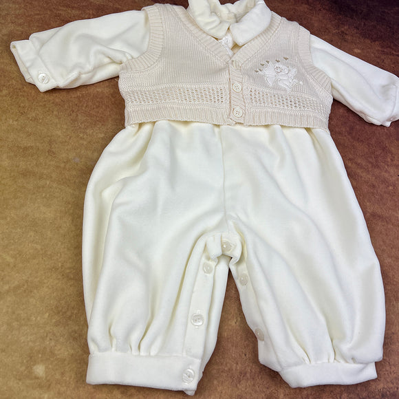 Bufi Romper Set Ivory 2828R