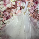 CCLNB1C3 Christening Candle Lampada Ivory