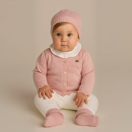 Caramello Baby Grow Set 10479004 White Pink