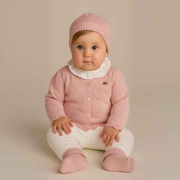 Caramello Baby Grow Set 10479004 White Pink