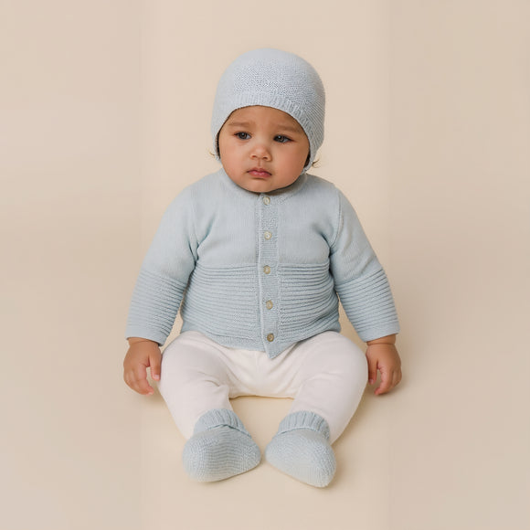 Caramello Baby Grow Set 10479007 White Blue