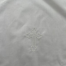 Catholic Christening Cloth White White