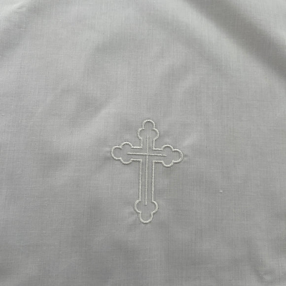 Catholic Christening Cloth White White