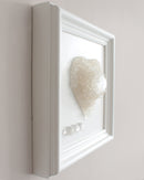 Clear Quartz & Selenite Crystal Heart
