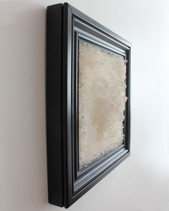 Clear Quartz Energy Amplifier Cluster Wall Art