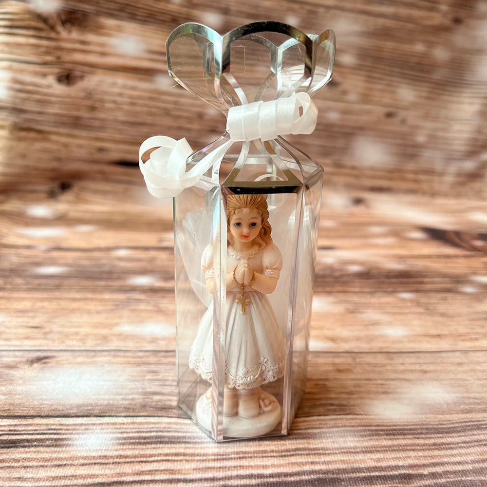 Communion Favour Girl Standing Praying CFGS01