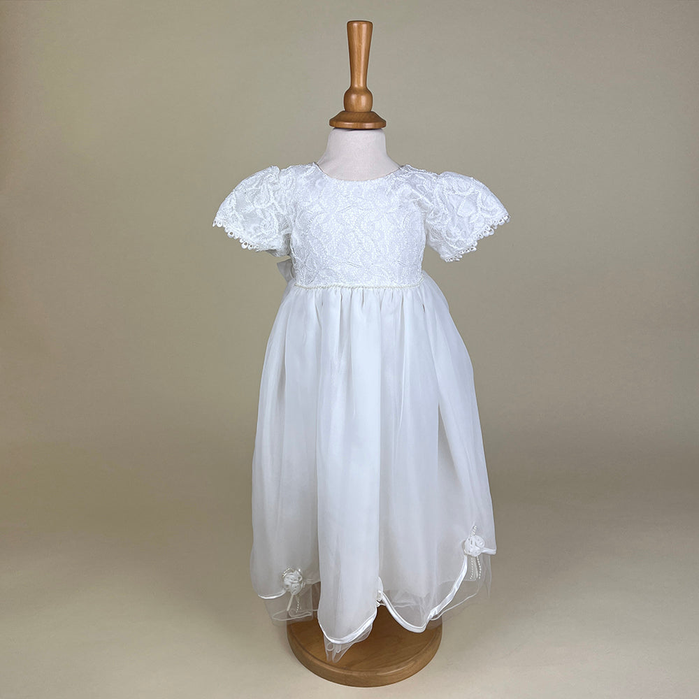 Couch Tot Christening Dress White CT243