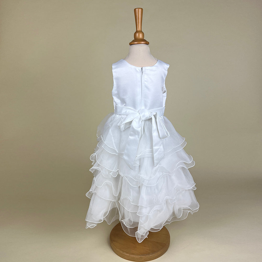 Couch Tot Party Dress White CS488