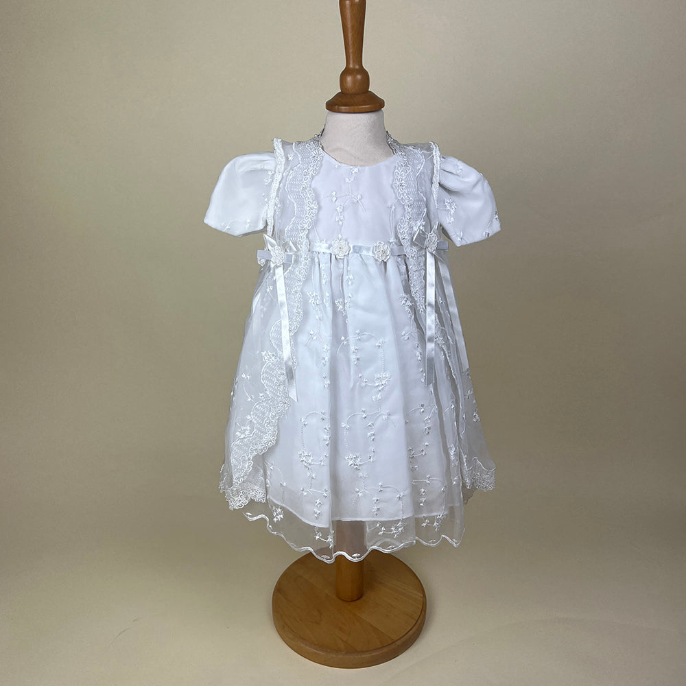 Couche Tot Christening Dress Ivory CHR-2