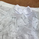 White Frilly Bow Pants CTFBP01-2