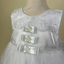 Couche Tot Party Dress White CT3BL