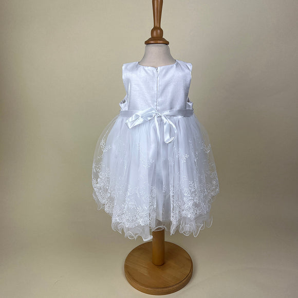 Couche Tot Party Dress White CT3BL