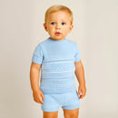 Dandelion 2 Piece T-Shirt Shorts Set A2485 Blue