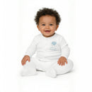 Dandelion Baby Grow AV1216GM White Blue Godmother