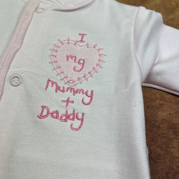 Dandelion Baby Grow Pink AV1322