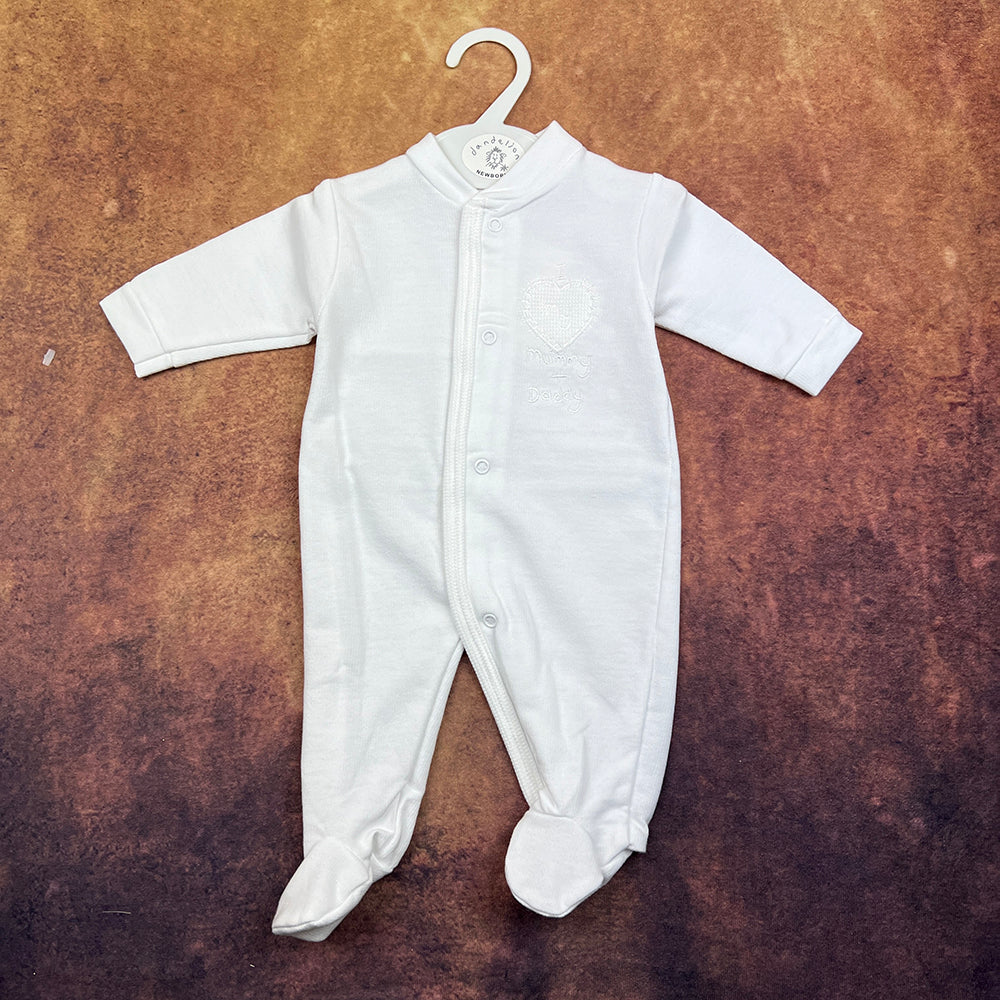 Dandelion Baby Grow White AV1322