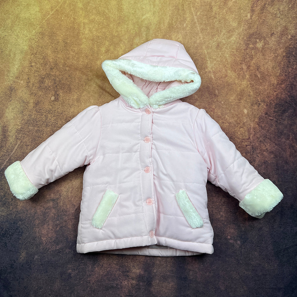 Dani Girls Hooded Jacket Pink D09187