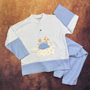 Felicita Blue Pyjama Set 4037