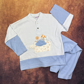 Felicita Blue Pyjama Set 4037