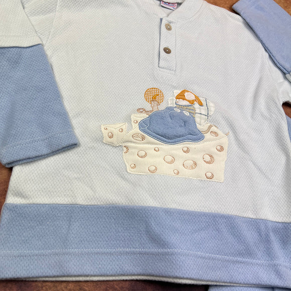 Felicita Blue Pyjama Set 4037