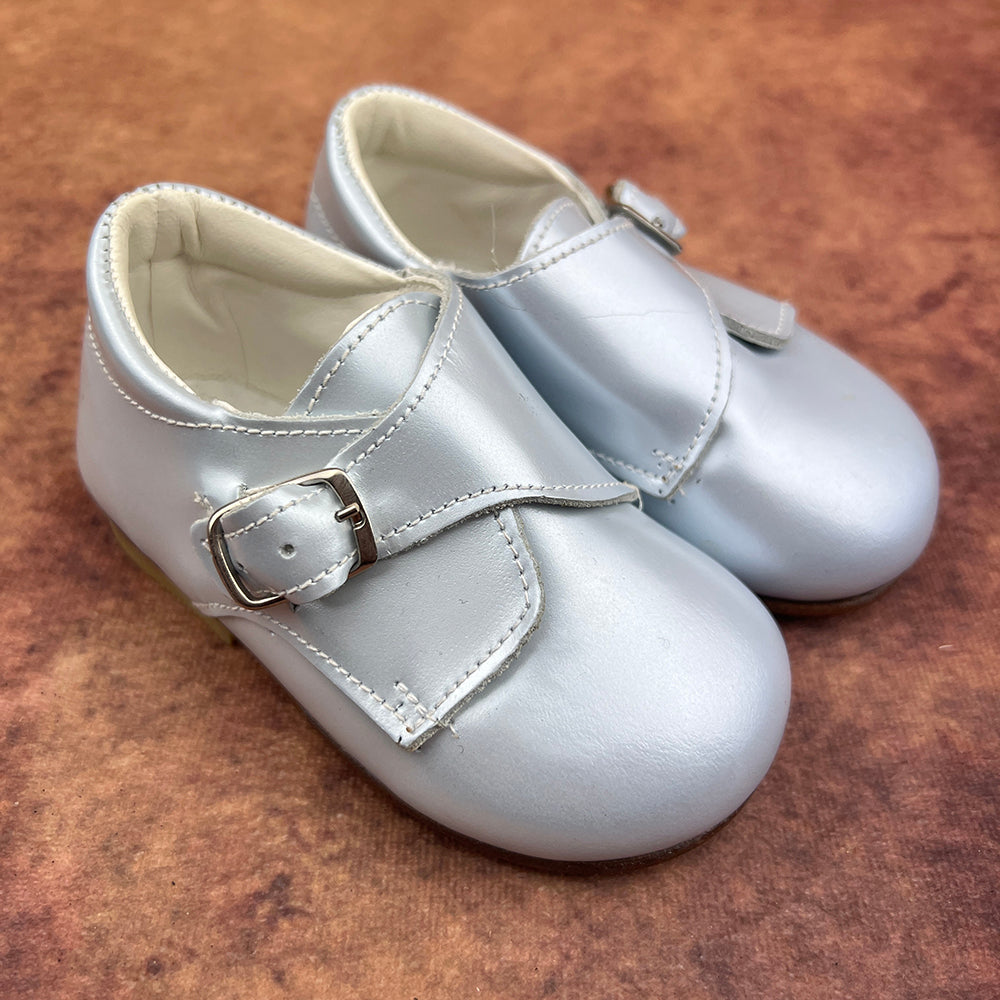 First Steps By Emily Baby Boys Shoes Baby Blue FS116