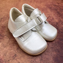 First Steps By Emily Baby Boys Shoes Ivory FS115